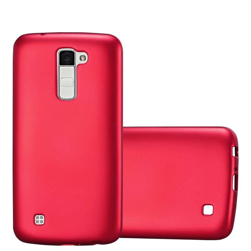 Cadorabo Hülle kompatibel mit LG K10 2016 Schutzhülle aus flexiblem TPU Silikon