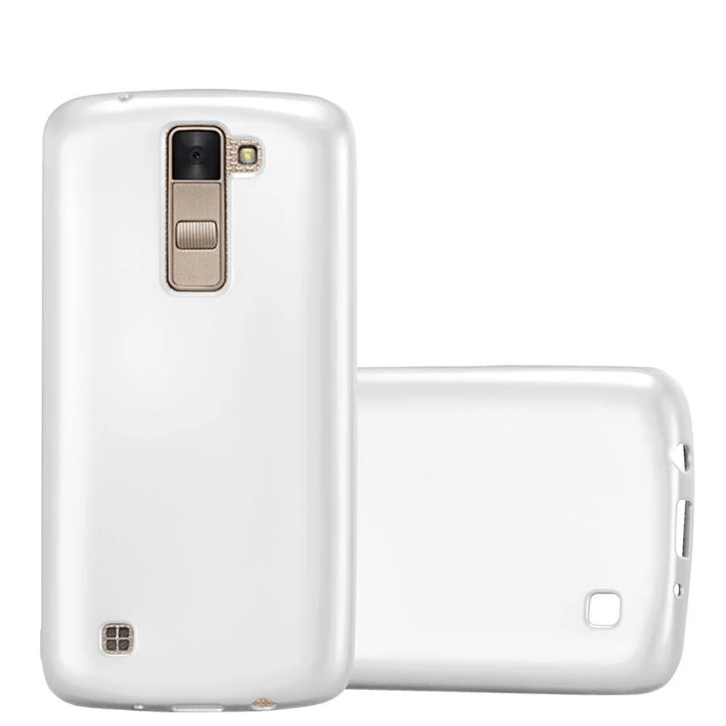 Cadorabo Hülle kompatibel mit LG K8 2016 Schutzhülle aus flexiblem TPU Silikon