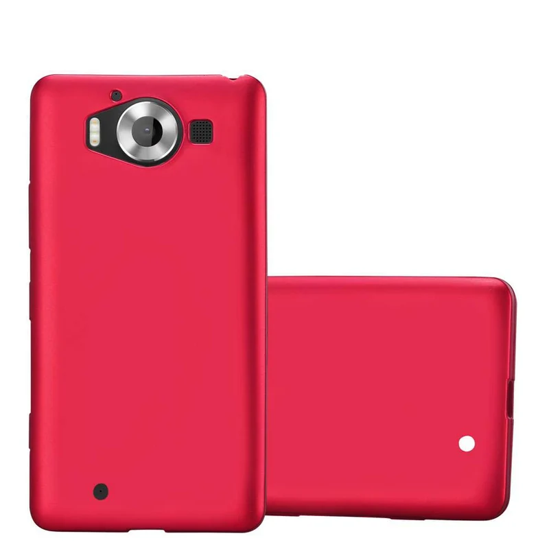 Cadorabo Hülle kompatibel mit Nokia Lumia 950 Schutzhülle aus flexiblem TPU Silikon