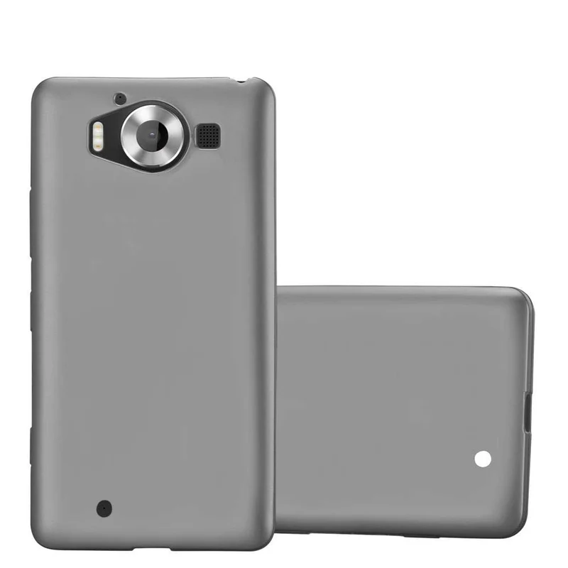 Cadorabo Hülle kompatibel mit Nokia Lumia 950 Schutzhülle aus flexiblem TPU Silikon