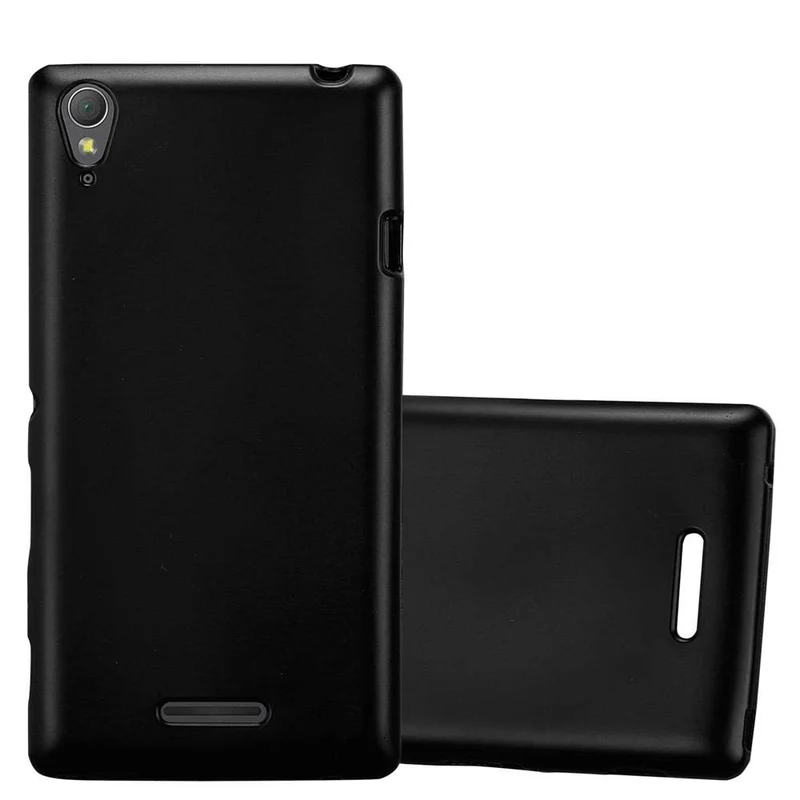 Cadorabo Hülle kompatibel mit Sony Xperia T3 Schutzhülle aus flexiblem TPU Silikon