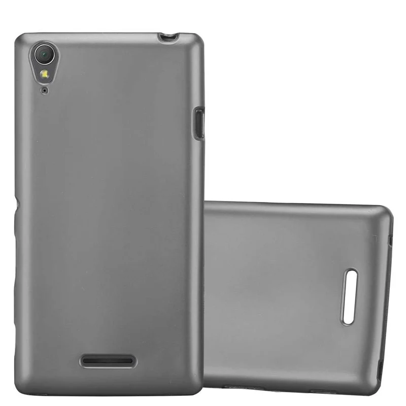 Cadorabo Hülle kompatibel mit Sony Xperia T3 Schutzhülle aus flexiblem TPU Silikon