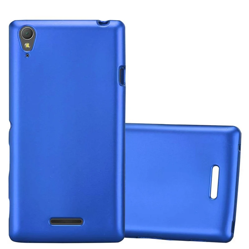 Cadorabo Hülle kompatibel mit Sony Xperia T3 Schutzhülle aus flexiblem TPU Silikon