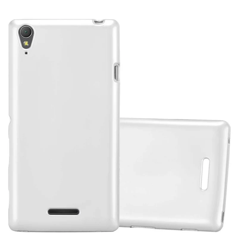 Cadorabo Hülle kompatibel mit Sony Xperia T3 Schutzhülle aus flexiblem TPU Silikon