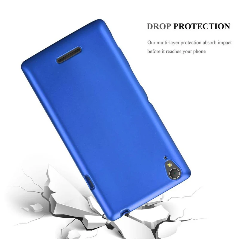 Cadorabo Hülle kompatibel mit Sony Xperia T3 Schutzhülle aus flexiblem TPU Silikon