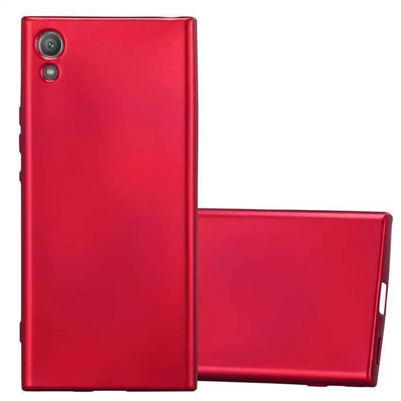 Cadorabo Hülle kompatibel mit Sony Xperia XA1 Schutzhülle aus flexiblem TPU Silikon