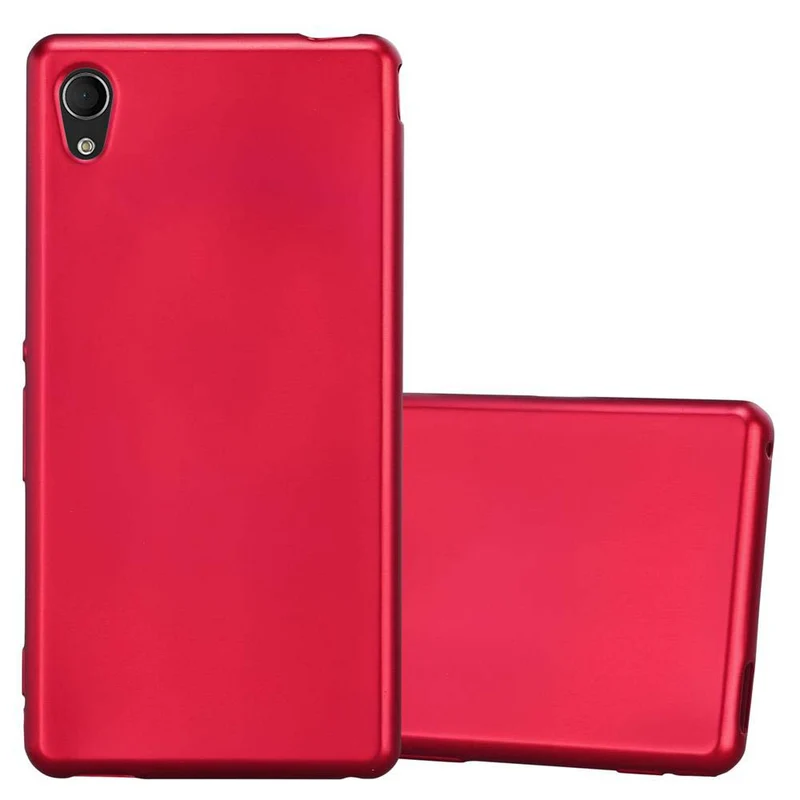 Cadorabo Hülle kompatibel mit Sony Xperia M4 AQUA Schutzhülle aus flexiblem TPU Silikon