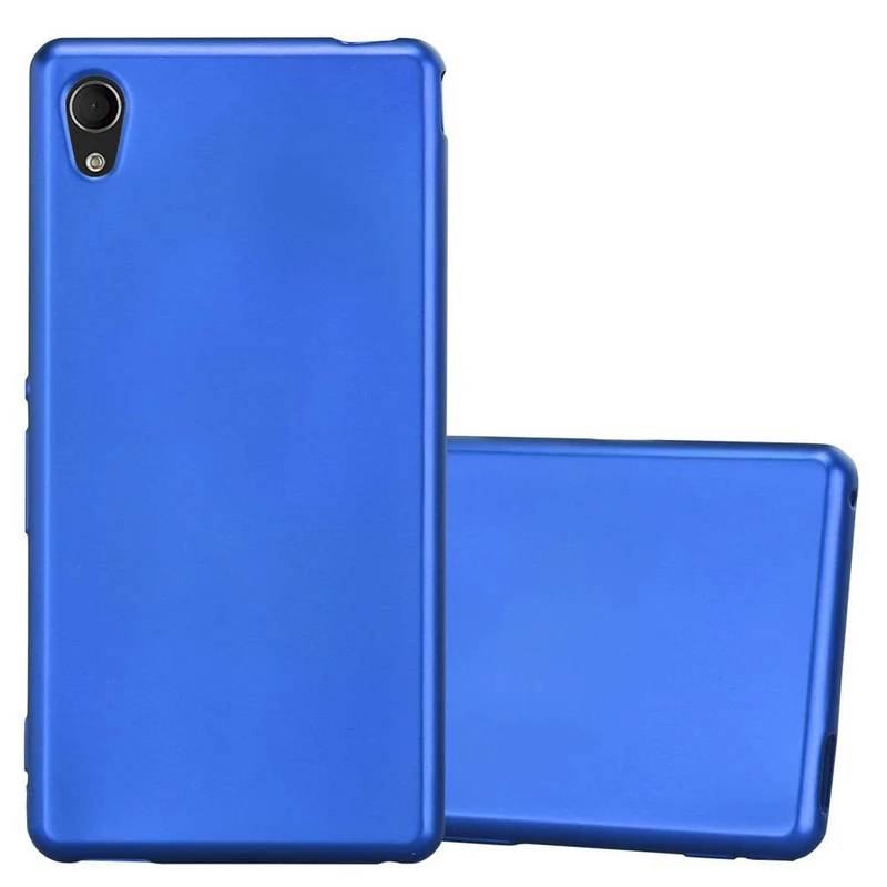 Cadorabo Hülle kompatibel mit Sony Xperia M4 AQUA Schutzhülle aus flexiblem TPU Silikon