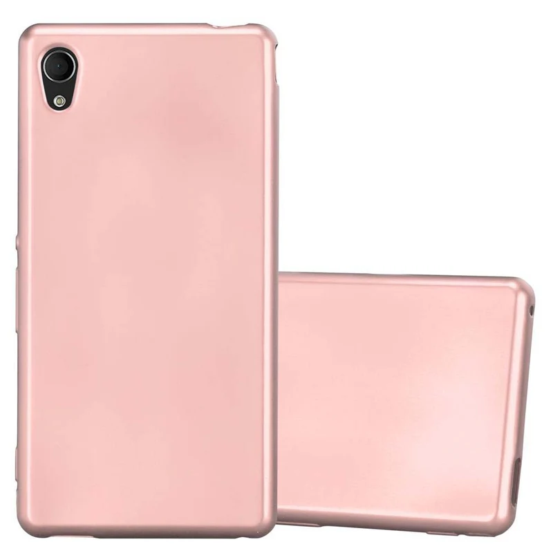Cadorabo Hülle kompatibel mit Sony Xperia M4 AQUA Schutzhülle aus flexiblem TPU Silikon
