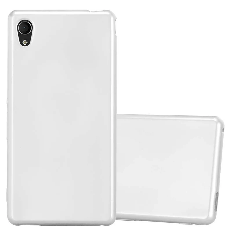 Cadorabo Hülle kompatibel mit Sony Xperia M4 AQUA Schutzhülle aus flexiblem TPU Silikon