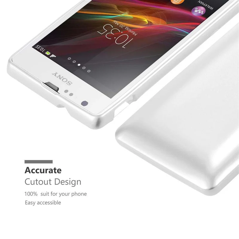 Cadorabo Hülle kompatibel mit Sony Xperia SP Schutzhülle aus flexiblem TPU Silikon