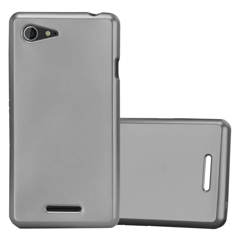Cadorabo Hülle kompatibel mit Sony Xperia E3 Schutzhülle aus flexiblem TPU Silikon