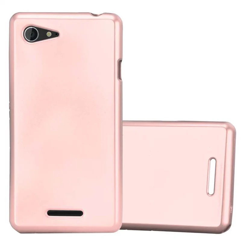 Cadorabo Hülle kompatibel mit Sony Xperia E3 Schutzhülle aus flexiblem TPU Silikon