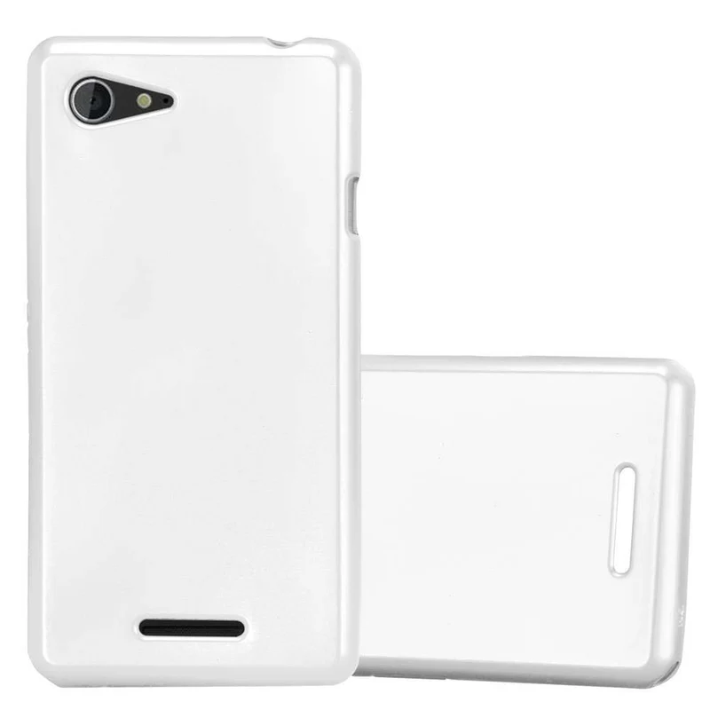 Cadorabo Hülle kompatibel mit Sony Xperia E3 Schutzhülle aus flexiblem TPU Silikon