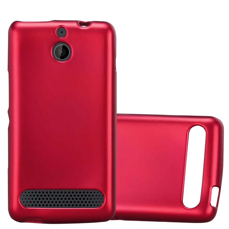Cadorabo Hülle kompatibel mit Sony Xperia E1 Schutzhülle aus flexiblem TPU Silikon