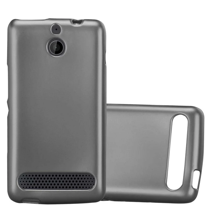 Cadorabo Hülle kompatibel mit Sony Xperia E1 Schutzhülle aus flexiblem TPU Silikon
