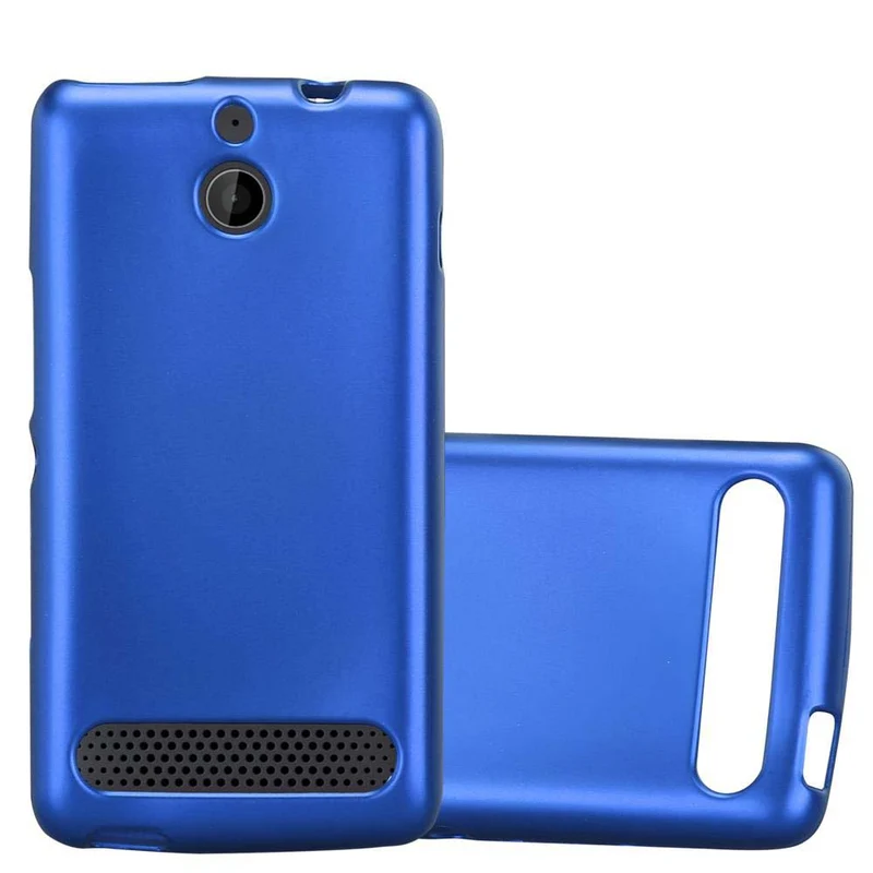 Cadorabo Hülle kompatibel mit Sony Xperia E1 Schutzhülle aus flexiblem TPU Silikon