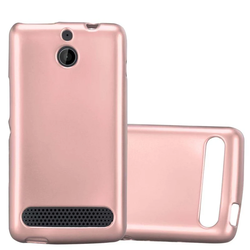 Cadorabo Hülle kompatibel mit Sony Xperia E1 Schutzhülle aus flexiblem TPU Silikon