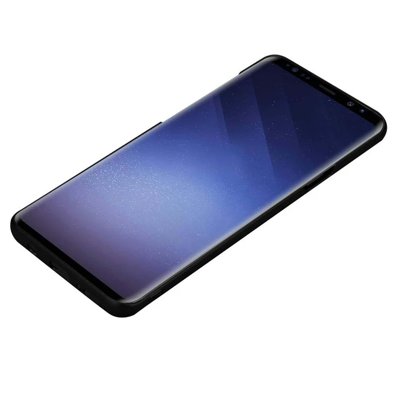 Cadorabo Hülle kompatibel mit Samsung Galaxy S9 PLUS Hard Case Schutzhülle in Metall Optik gegen Kratzer und Stöße