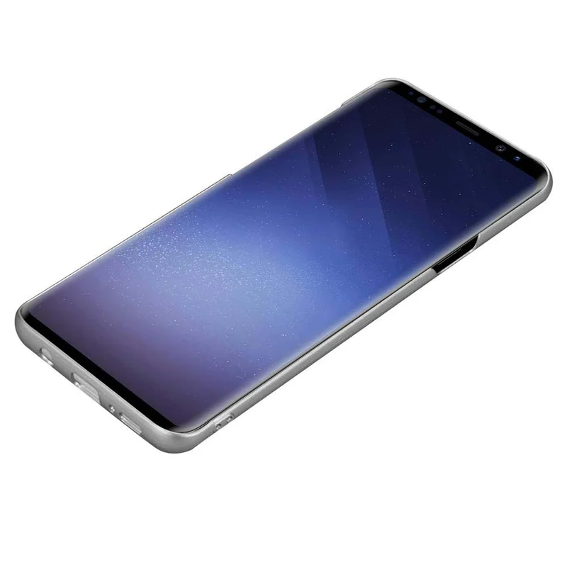Cadorabo Hülle kompatibel mit Samsung Galaxy S9 PLUS Hard Case Schutzhülle in Metall Optik gegen Kratzer und Stöße