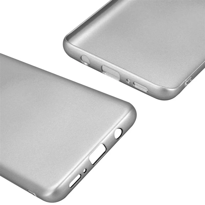 Cadorabo Hülle kompatibel mit Samsung Galaxy S9 PLUS Hard Case Schutzhülle in Metall Optik gegen Kratzer und Stöße