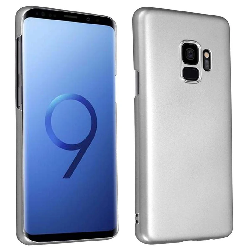 Cadorabo Hülle kompatibel mit Samsung Galaxy S9 Hard Case Schutzhülle in Metall Optik gegen Kratzer und Stöße