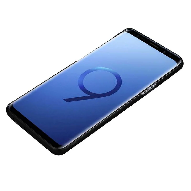 Cadorabo Hülle kompatibel mit Samsung Galaxy S9 Hard Case Schutzhülle in Metall Optik gegen Kratzer und Stöße