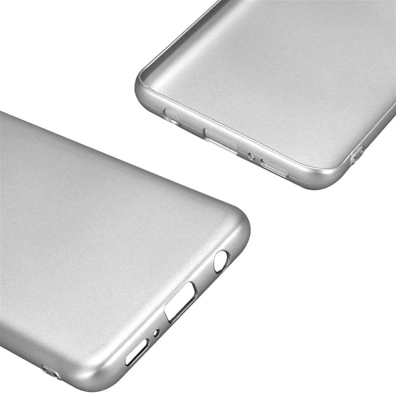 Cadorabo Hülle kompatibel mit Samsung Galaxy S9 Hard Case Schutzhülle in Metall Optik gegen Kratzer und Stöße
