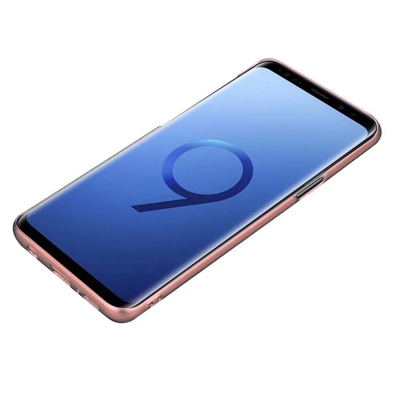 Cadorabo Hülle kompatibel mit Samsung Galaxy S9 Hard Case Schutzhülle in Metall Optik gegen Kratzer und Stöße