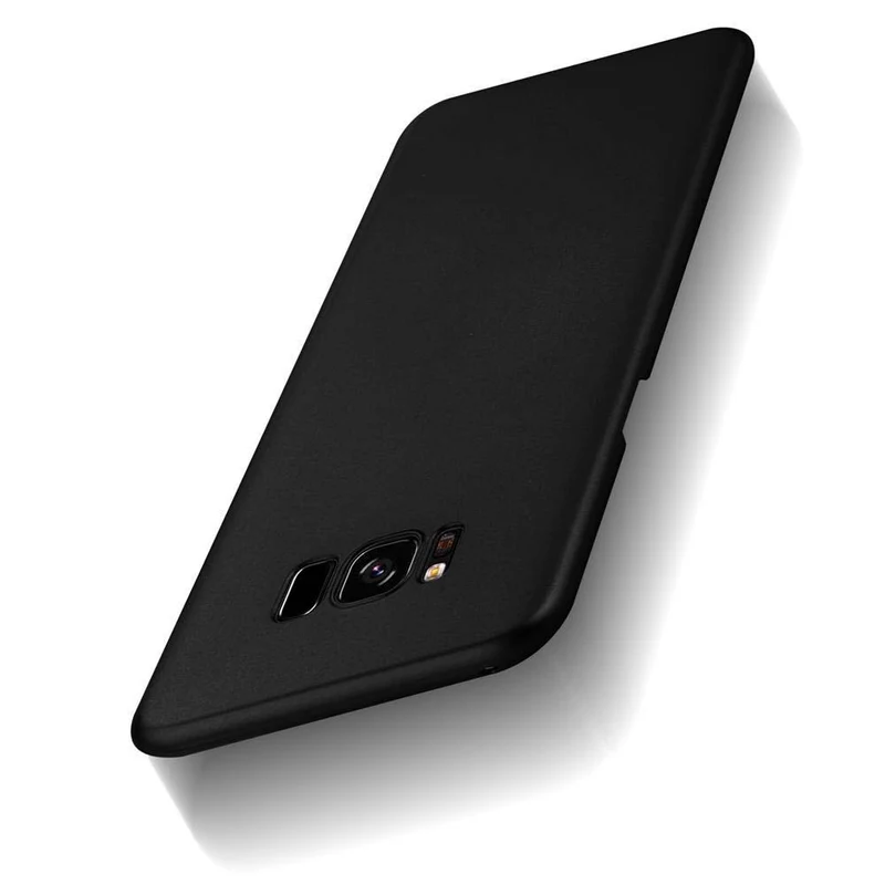 Cadorabo Hülle kompatibel mit Samsung Galaxy S8 PLUS Hard Case Schutzhülle in Metall Optik gegen Kratzer und Stöße