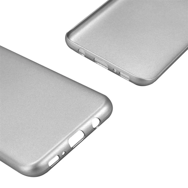 Cadorabo Hülle kompatibel mit Samsung Galaxy S8 Hard Case Schutzhülle in Metall Optik gegen Kratzer und Stöße