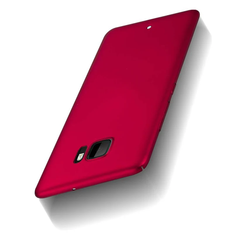 Cadorabo Hülle kompatibel mit HTC U ULTRA Hard Case Schutzhülle in Metall Optik gegen Kratzer und Stöße
