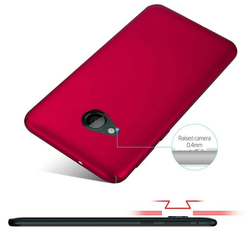 Cadorabo Hülle kompatibel mit HTC U PLAY Hard Case Schutzhülle in Metall Optik gegen Kratzer und Stöße