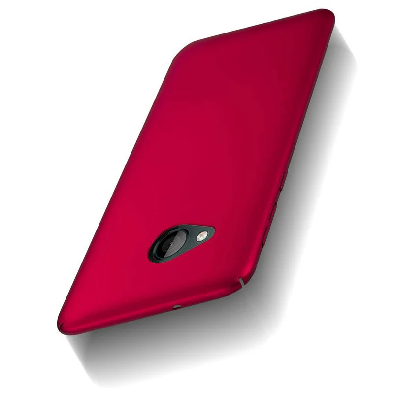 Cadorabo Hülle kompatibel mit HTC U PLAY Hard Case Schutzhülle in Metall Optik gegen Kratzer und Stöße
