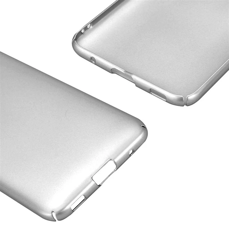 Cadorabo Hülle kompatibel mit HTC U PLAY Hard Case Schutzhülle in Metall Optik gegen Kratzer und Stöße