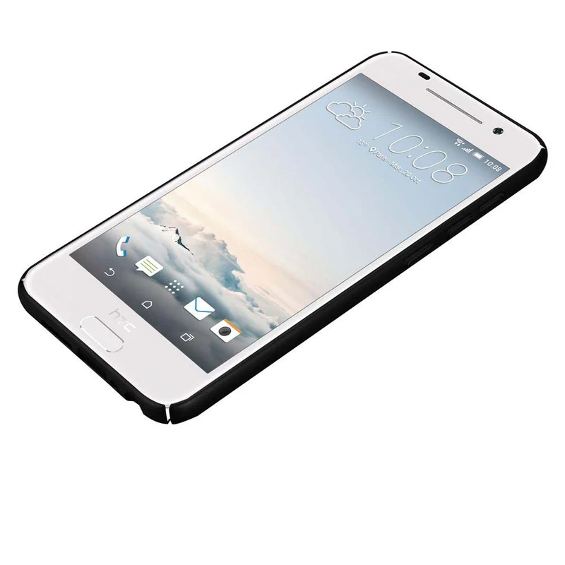 Cadorabo Hülle kompatibel mit HTC ONE A9 Hard Case Schutzhülle in Metall Optik gegen Kratzer und Stöße