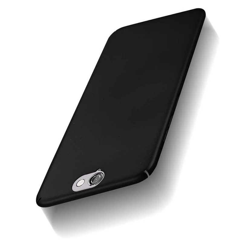 Cadorabo Hülle kompatibel mit HTC ONE A9 Hard Case Schutzhülle in Metall Optik gegen Kratzer und Stöße