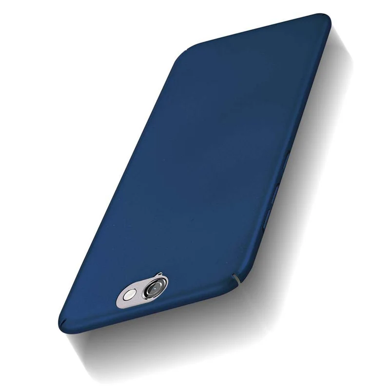 Cadorabo Hülle kompatibel mit HTC ONE A9 Hard Case Schutzhülle in Metall Optik gegen Kratzer und Stöße