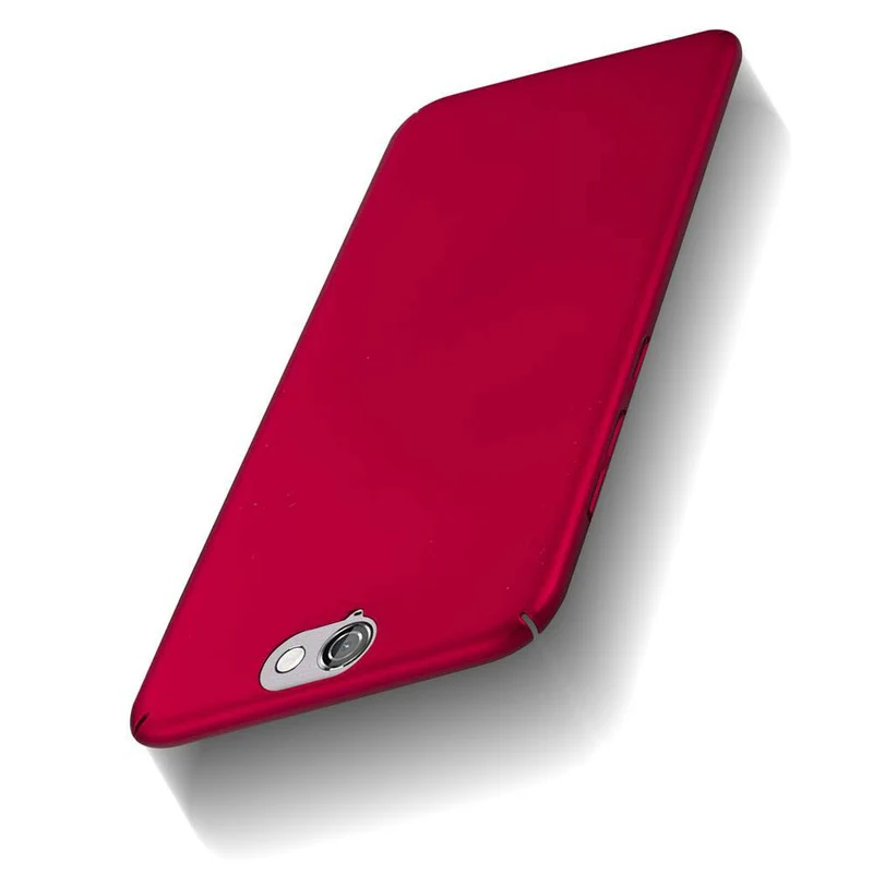 Cadorabo Hülle kompatibel mit HTC ONE A9 Hard Case Schutzhülle in Metall Optik gegen Kratzer und Stöße