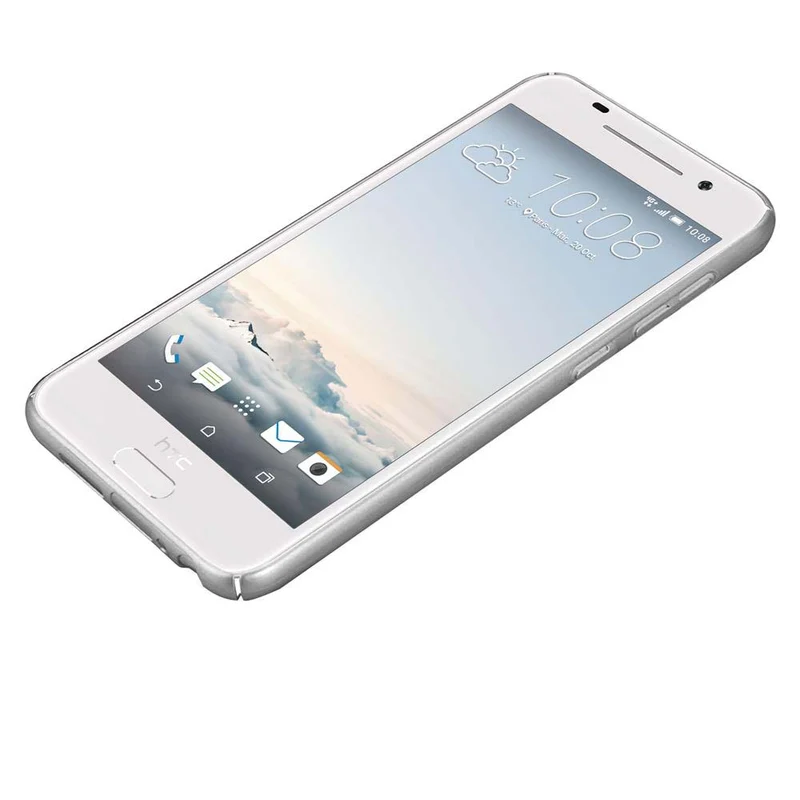 Cadorabo Hülle kompatibel mit HTC ONE A9 Hard Case Schutzhülle in Metall Optik gegen Kratzer und Stöße
