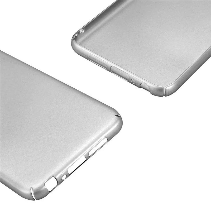 Cadorabo Hülle kompatibel mit HTC ONE A9 Hard Case Schutzhülle in Metall Optik gegen Kratzer und Stöße