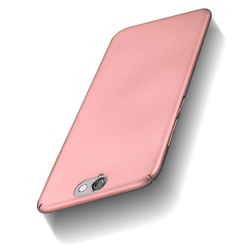 Cadorabo Hülle kompatibel mit HTC ONE A9 Hard Case Schutzhülle in Metall Optik gegen Kratzer und Stöße
