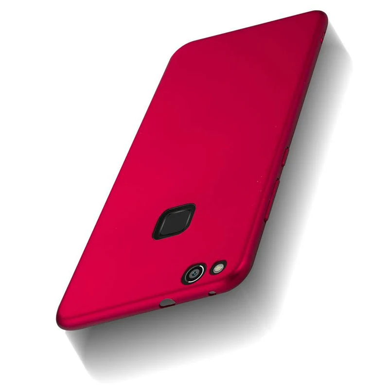 Cadorabo Hülle kompatibel mit Huawei P10 LITE Hard Case Schutzhülle in Metall Optik gegen Kratzer und Stöße