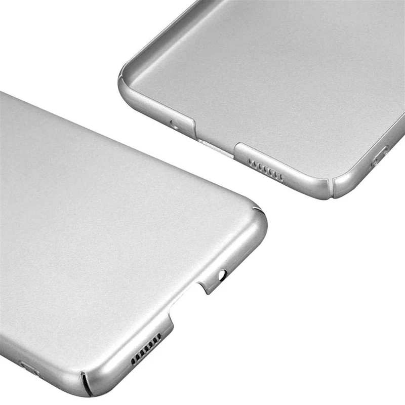 Cadorabo Hülle kompatibel mit Huawei P10 LITE Hard Case Schutzhülle in Metall Optik gegen Kratzer und Stöße
