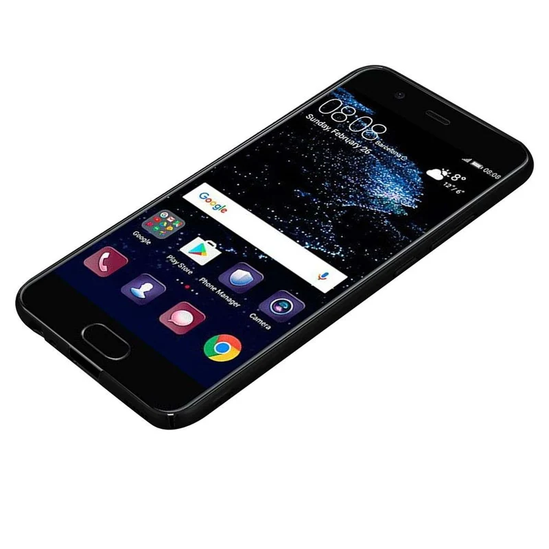 Cadorabo Hülle kompatibel mit Huawei P10 Hard Case Schutzhülle in Metall Optik gegen Kratzer und Stöße