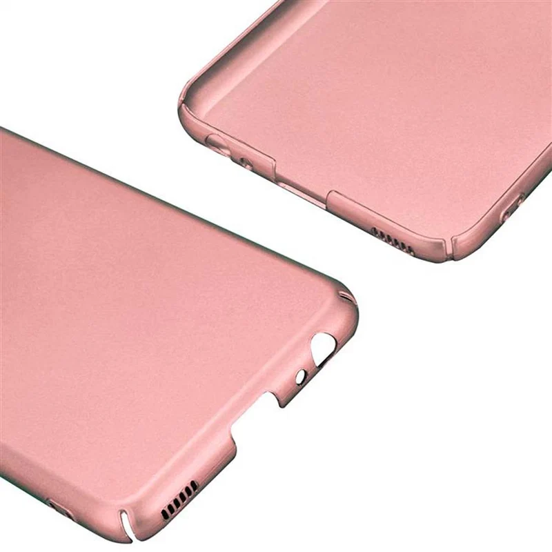 Cadorabo Hülle kompatibel mit Huawei P10 Hard Case Schutzhülle in Metall Optik gegen Kratzer und Stöße