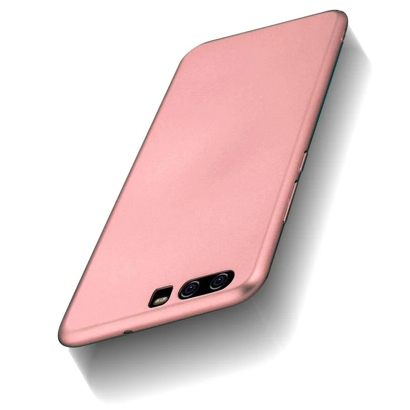 Cadorabo Hülle kompatibel mit Huawei P10 Hard Case Schutzhülle in Metall Optik gegen Kratzer und Stöße