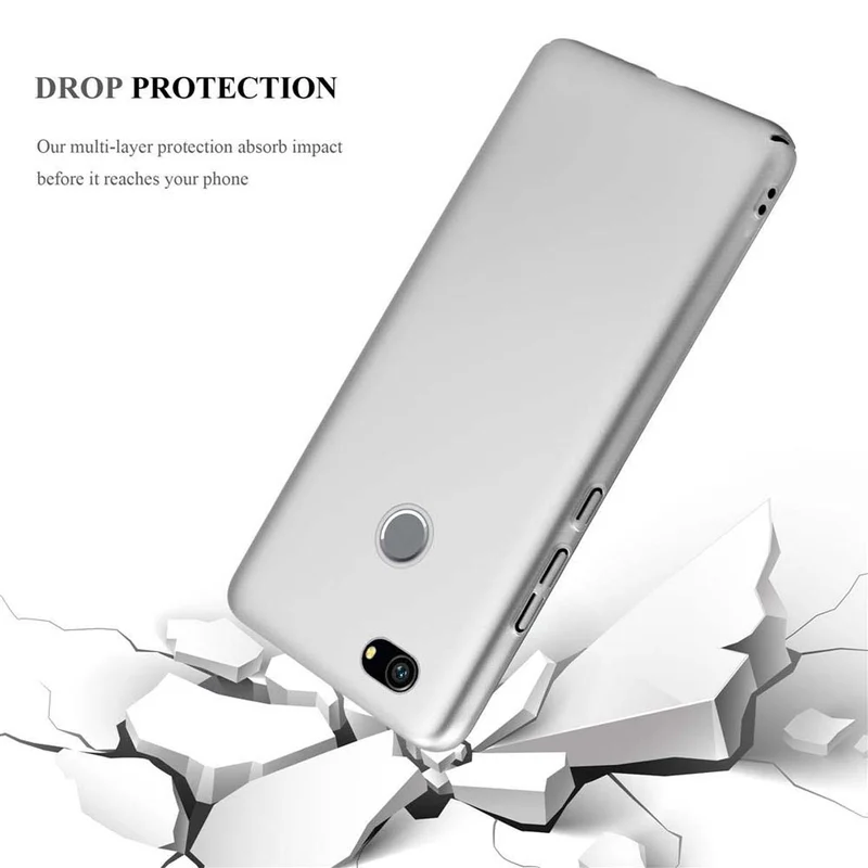Cadorabo Hülle kompatibel mit Huawei NOVA Hard Case Schutzhülle in Metall Optik gegen Kratzer und Stöße