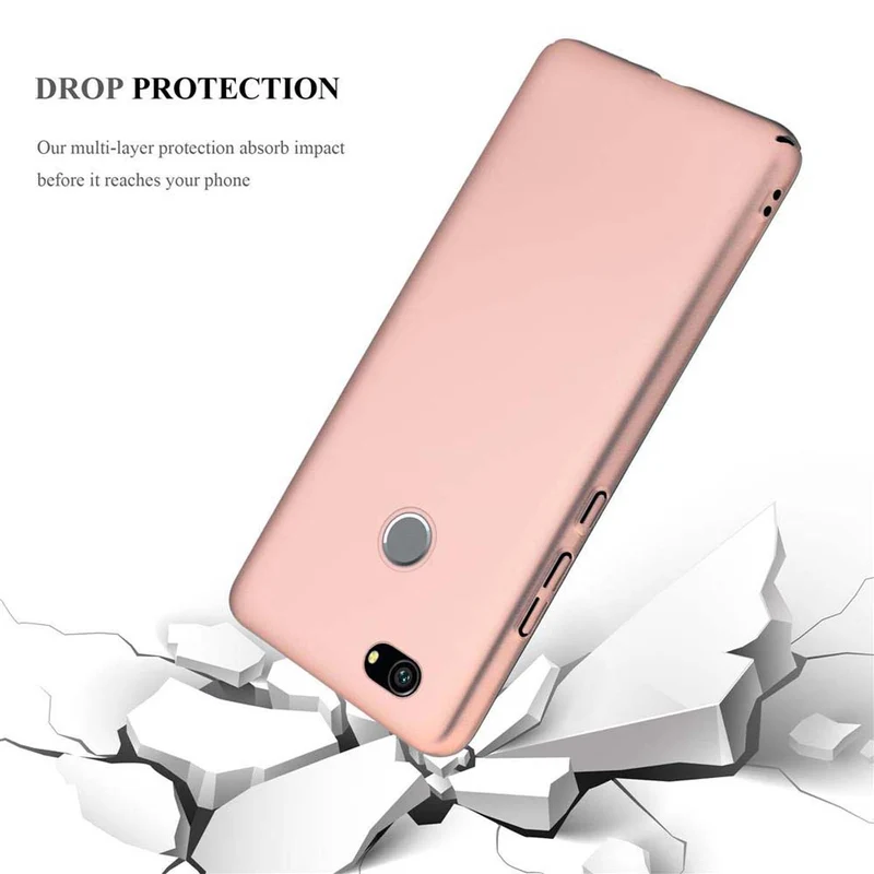 Cadorabo Hülle kompatibel mit Huawei NOVA Hard Case Schutzhülle in Metall Optik gegen Kratzer und Stöße