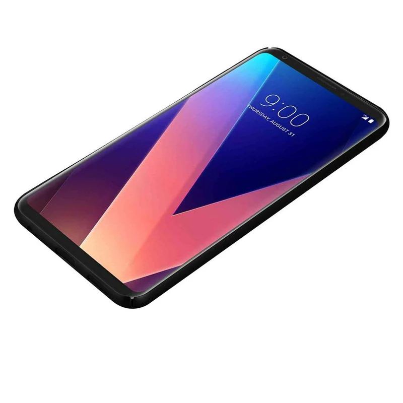 Cadorabo Hülle kompatibel mit LG V30 / V30+ / V30S / V30S+ Hard Case Schutzhülle in Metall Optik gegen Kratzer und Stöße